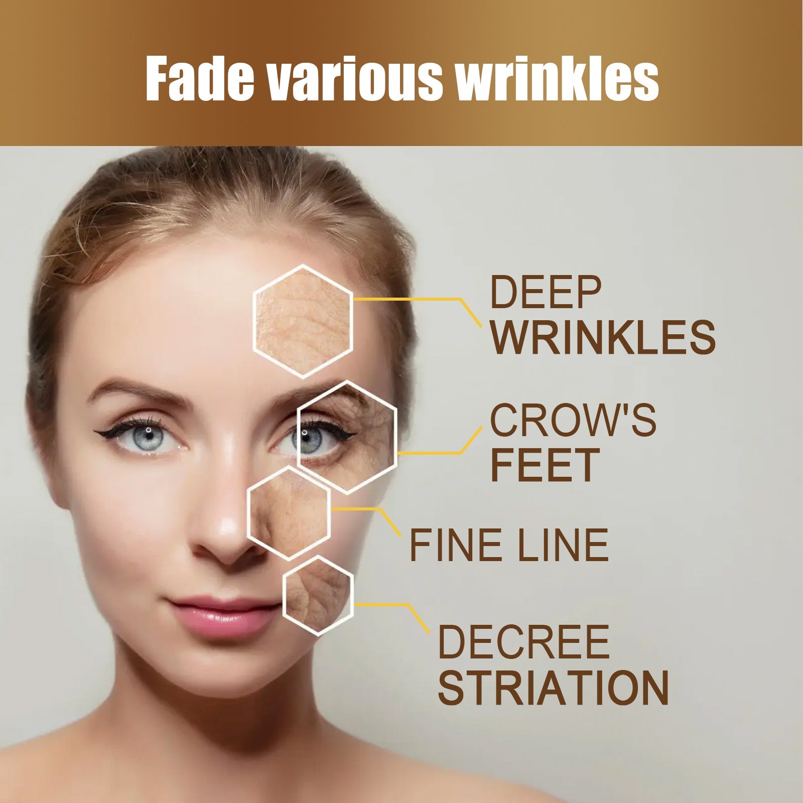 Collagen Anti-Aging Essence, Hydrating, Firming And Smoothing Lines Delicate Facial Skin Essence