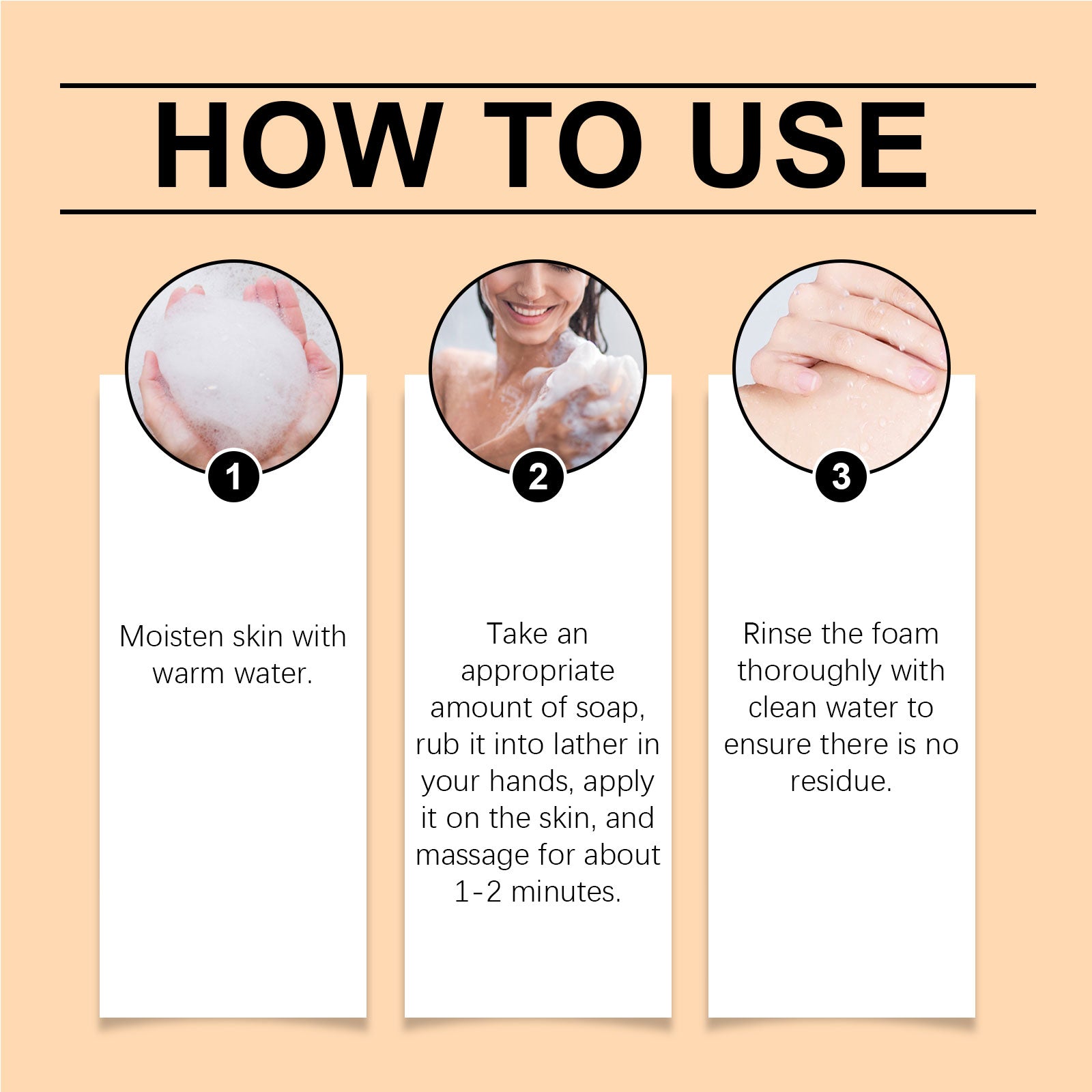 Oceaura Essential Oil Skin Care Soap, Gently Clean And Moisturize Skin, Body Clean And Refreshing Bath Care Soap