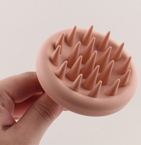 Massage silicone hair brush, head massage comb, scalp cleaning massage brush, hair comb