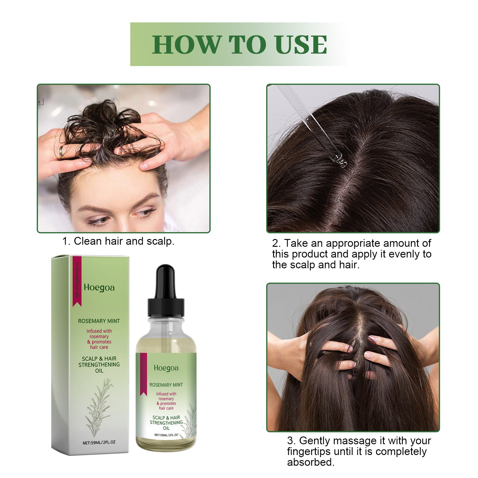 Scalp & Hair Strengthening Oil, Hair Thick Hair Solid Hair Soft Hair Dry Damaged Care
