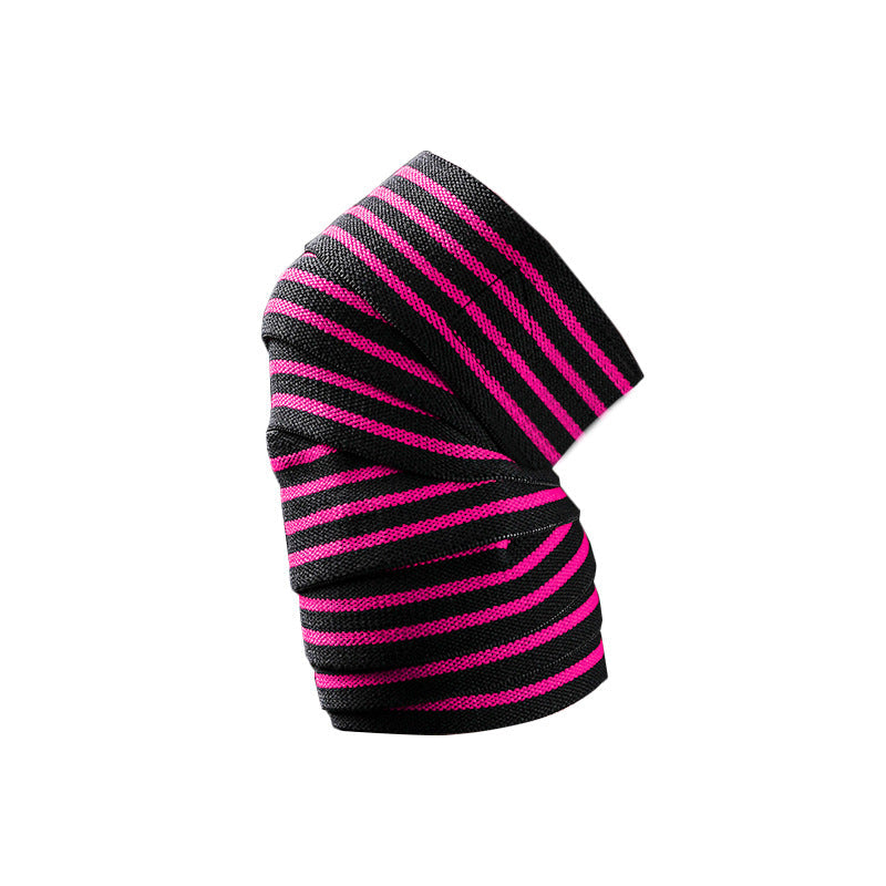 Sports and fitness knee pads for men deep squats elastic bandages strength lifting wrapped leggings knee protection gym cycling