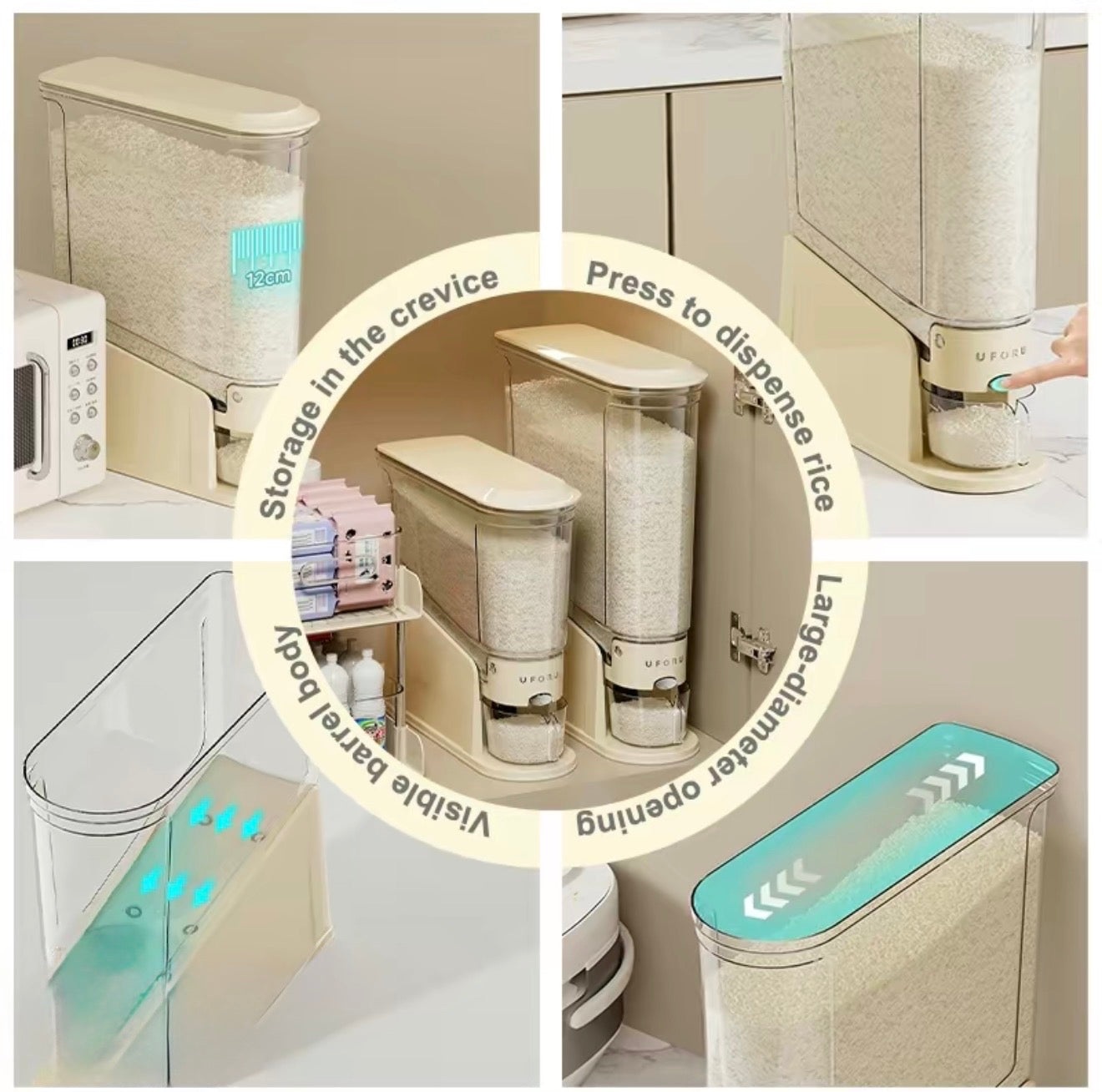 GrainGuard Rice Dispenser