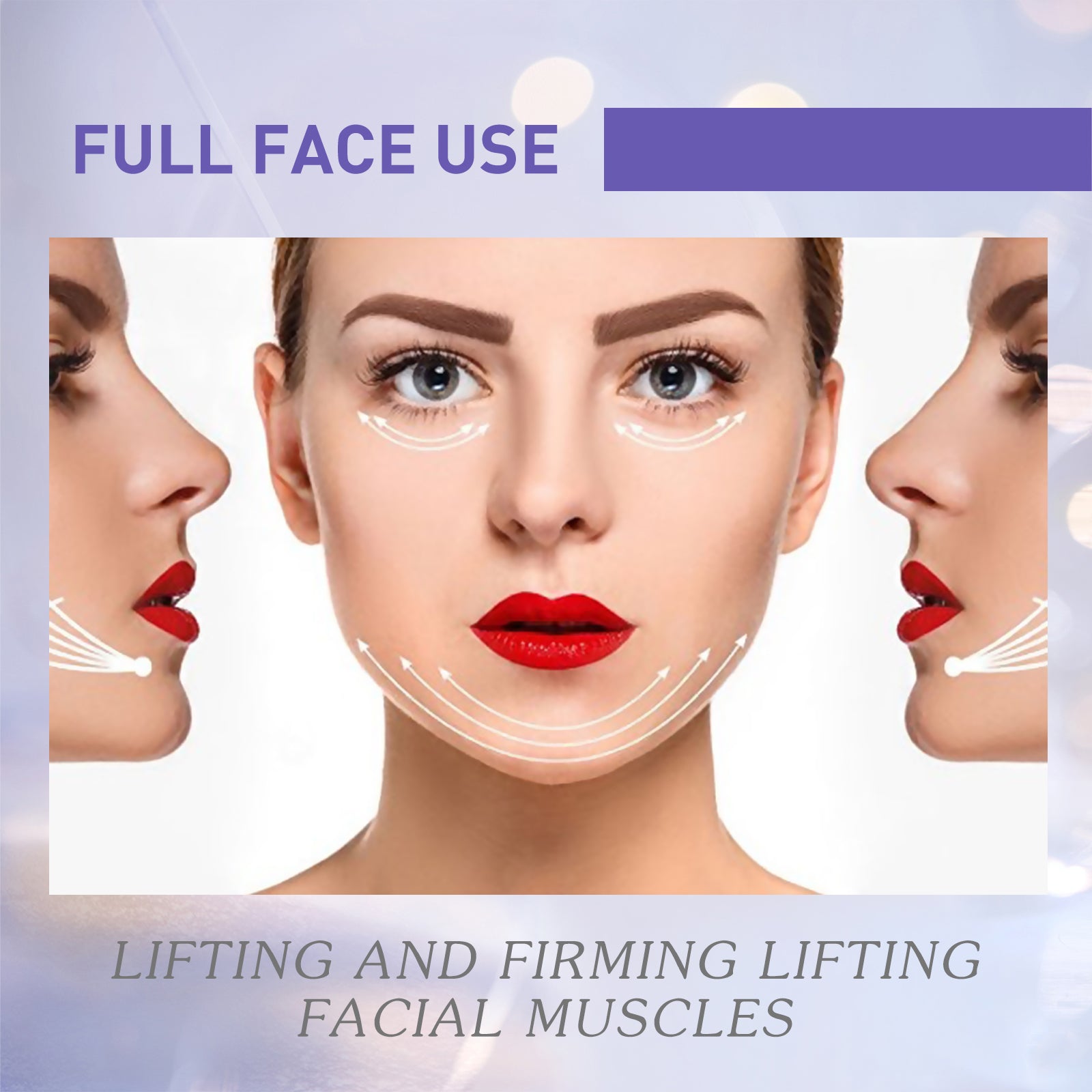 V Face Lift Face Lift To Tighten Chin And Soften Fine Lines Shaped V Melon Seed Face