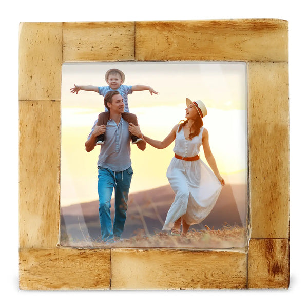 Baby Picture Frames Bone Inlay Collection in Antique, Set of 3