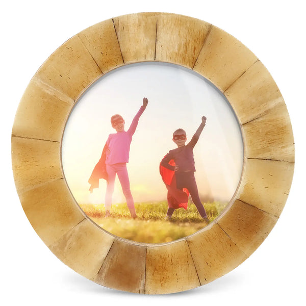 Baby Picture Frames Bone Inlay Collection in Antique, Set of 3