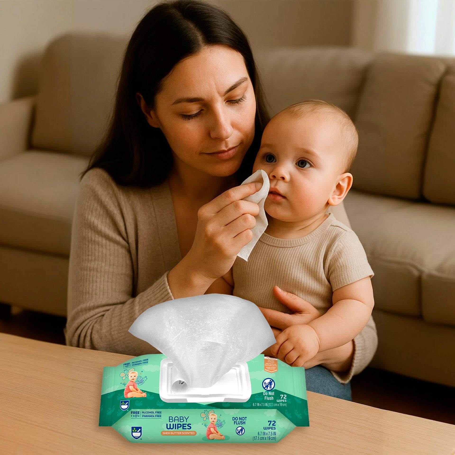 Everyday Care & Clean Bundle: Baby Wipes with Aloe + Makeup Remover Cleansing Towelettes