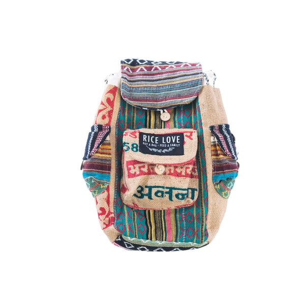 Mini Recycled Travel Backpack Kochi
