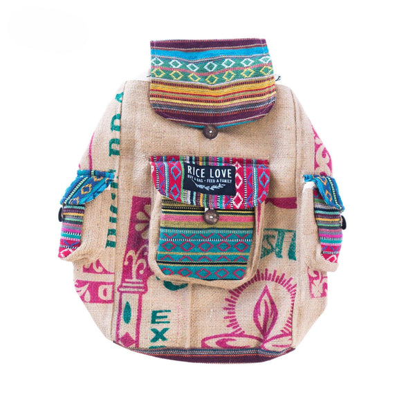 Recycled Travel Backpack Agra