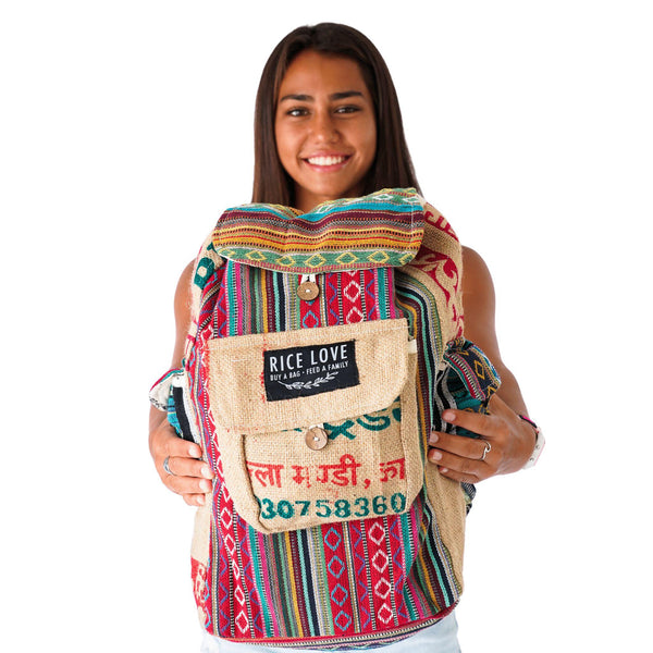 Recycled Travel Backpack Jaipur