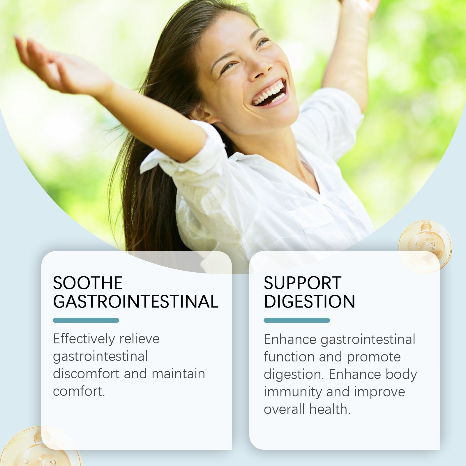 Gastrointestinal Digestive Supplement Drops, Gastrointestinal Digestive Supplement Body Treatment