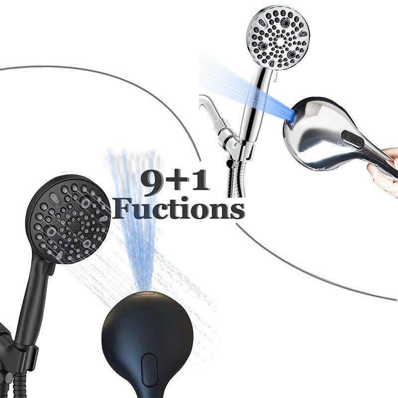 American Type Shower Shower With Spray Gun 10 Function Shower Set 10 Gear Supercharged Shower With Spray Gun Shower Head Set