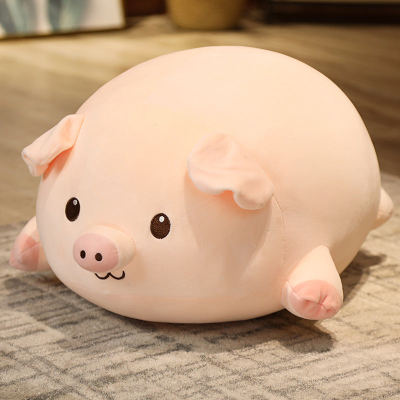 Cute Party Pig Doll Plush Toy Soft Cute Pig Pillow Down Cotton Large Animal Pillow