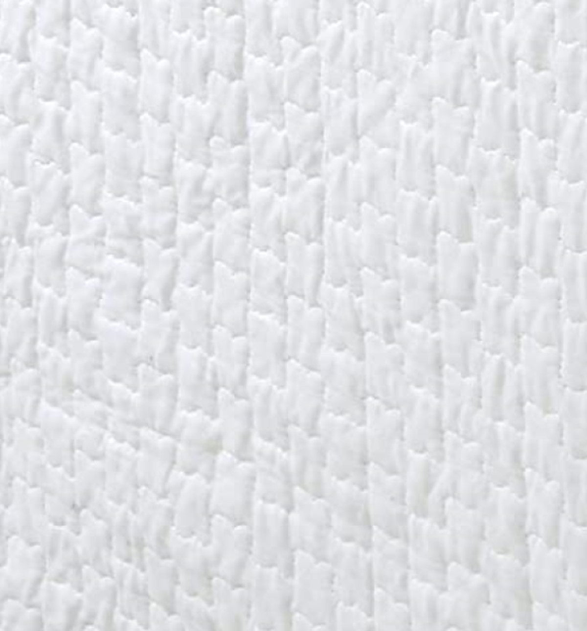 Tailored Bed Skirt White Quilted Matelasse Scalloped Cotton Dust Ruffle 16