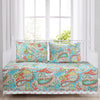 Mirage Paisley Reversible DayBed Quilted Bedding Set