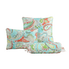 Mirage Paisley Floral Decor Throw Pillows (Set of 3)