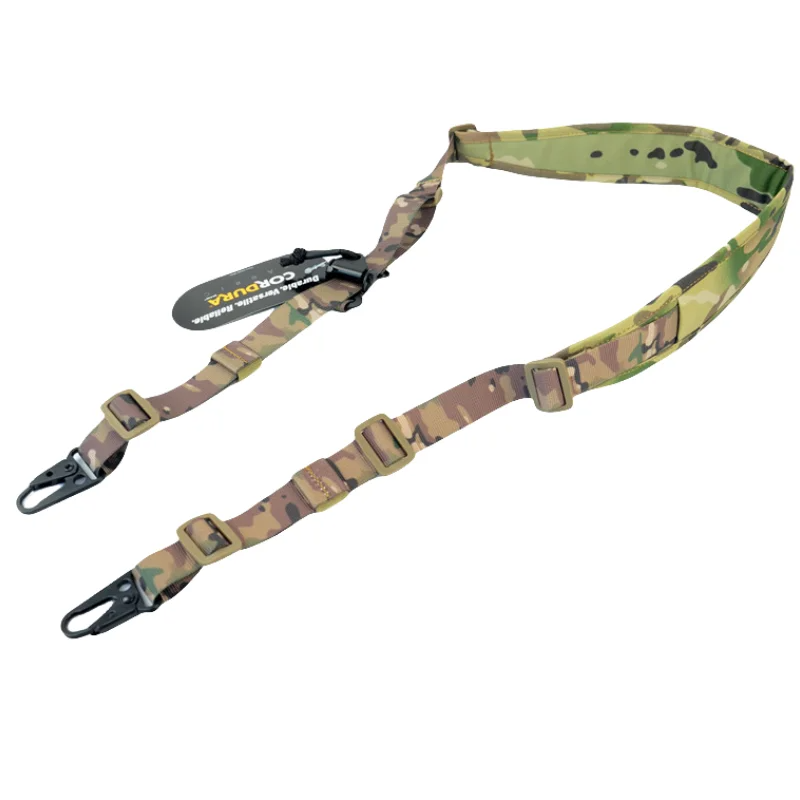 Hunting Rifle Tactical Sling Removable 2 Point Padded Combat Modular Shooting Equipment MC Strap Accessories