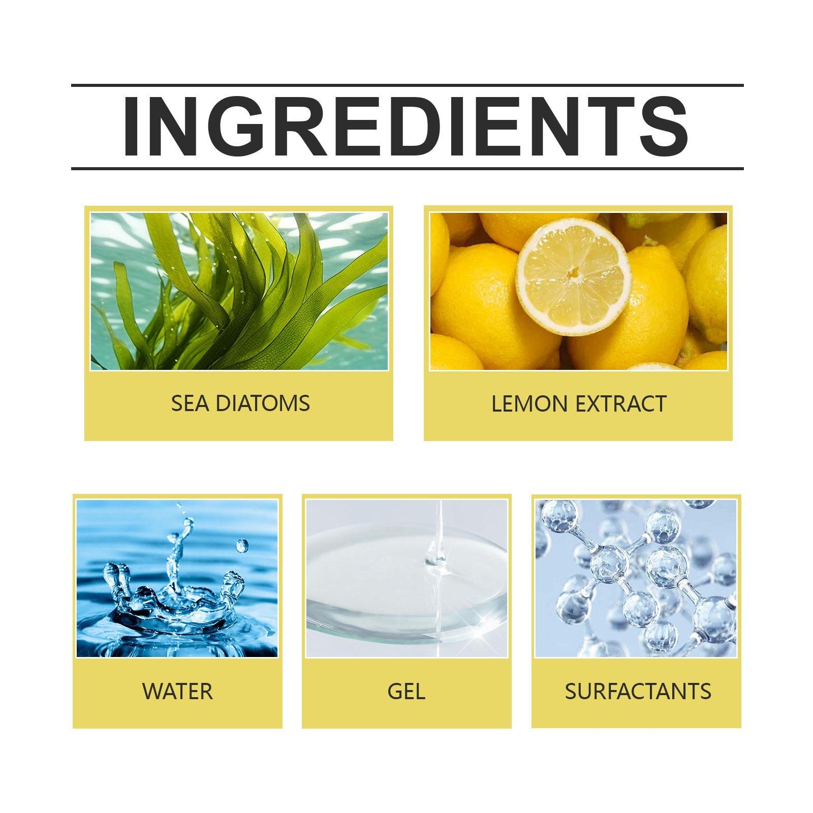 Lemon Fragrance Car Solid Balm, Car Air Fresh Light Fragrance Portable Car Balm