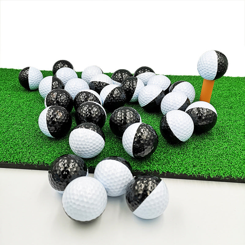 Colorful Golf Ball Black And White Putting Practice Match Ball Golf Ball