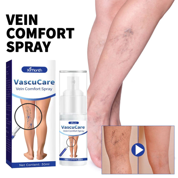 Vein Comfort Spray, Relief Leg Muscle Soreness And Swelling Earthworm Leg Vein Treatment Spray