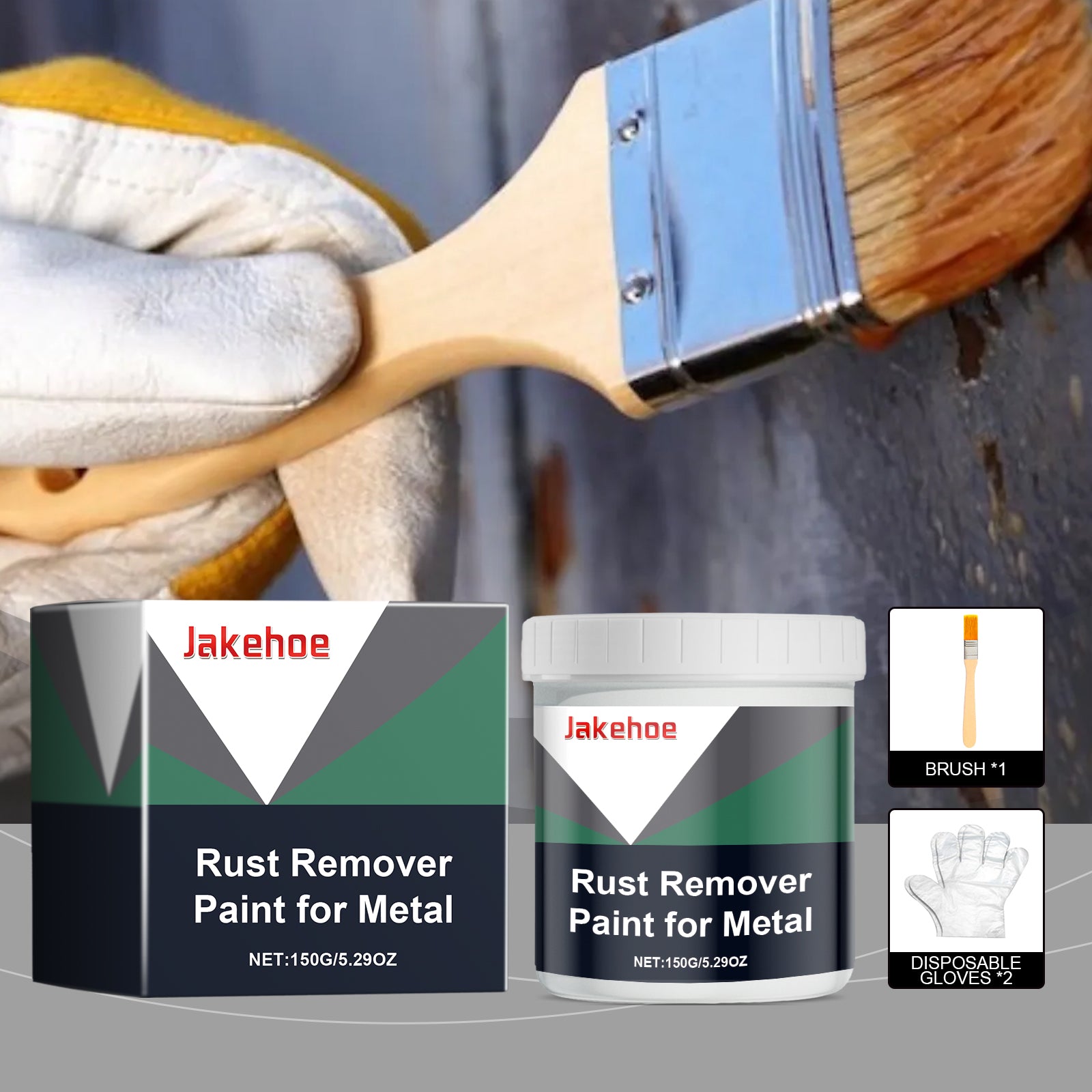 Metal Rust Removal Paint Metal Surface Rust Prevention Durable Protection Rust Quick Dry Rust Removal Paint