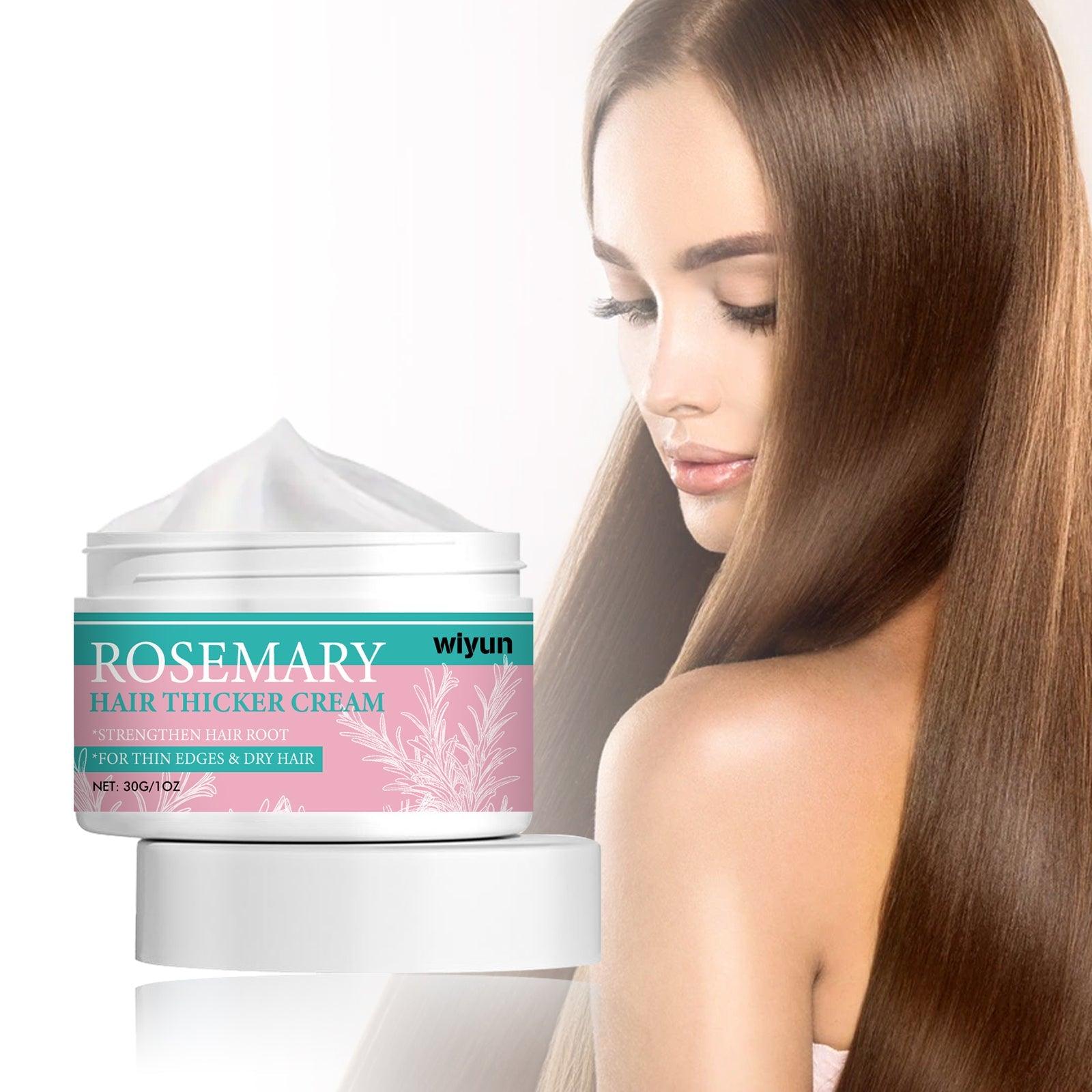 Rosemary Hair Care Cream, Anti-Set Hair Intensive Repair Ironing And Drying Hair Smoothing Cream