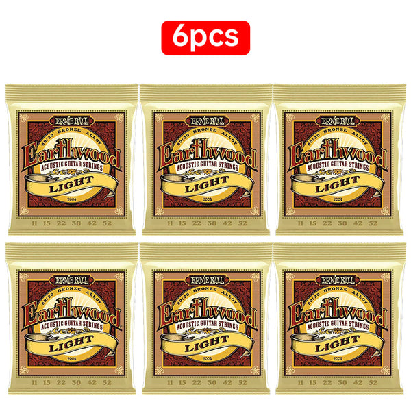 6 sets of Ernie Ball 2003-2008Folk strings，2403-2409classical strings for electric & acoustic guitars