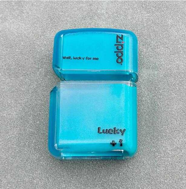 Zippo Treasure Lighter Chrome Matte Logo 205ZL