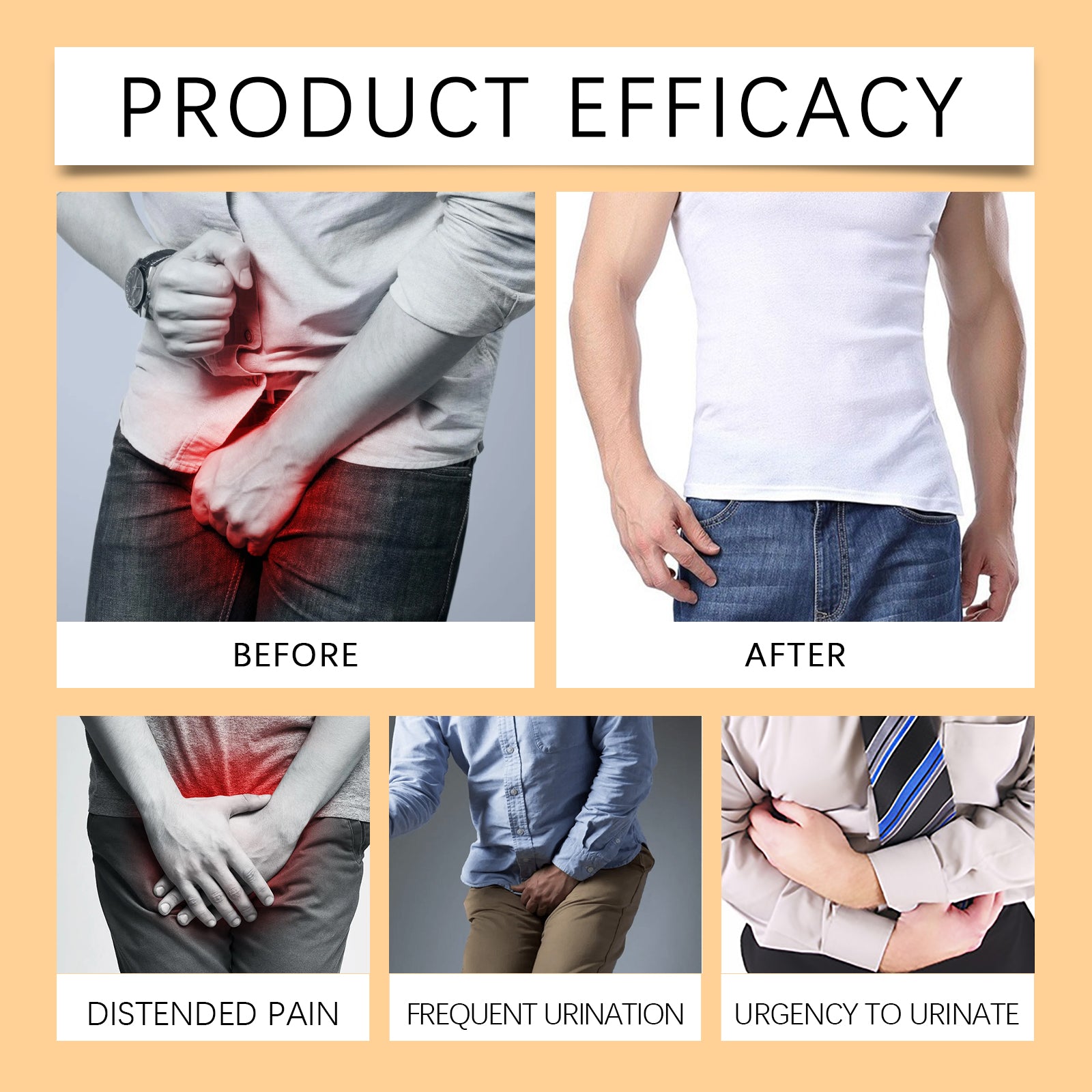 Herbal Prostate Comfort Patch For Men, Prostate Care Patch Soothes Men's Pelvic Area Discomfort And Improves Health And Comfort