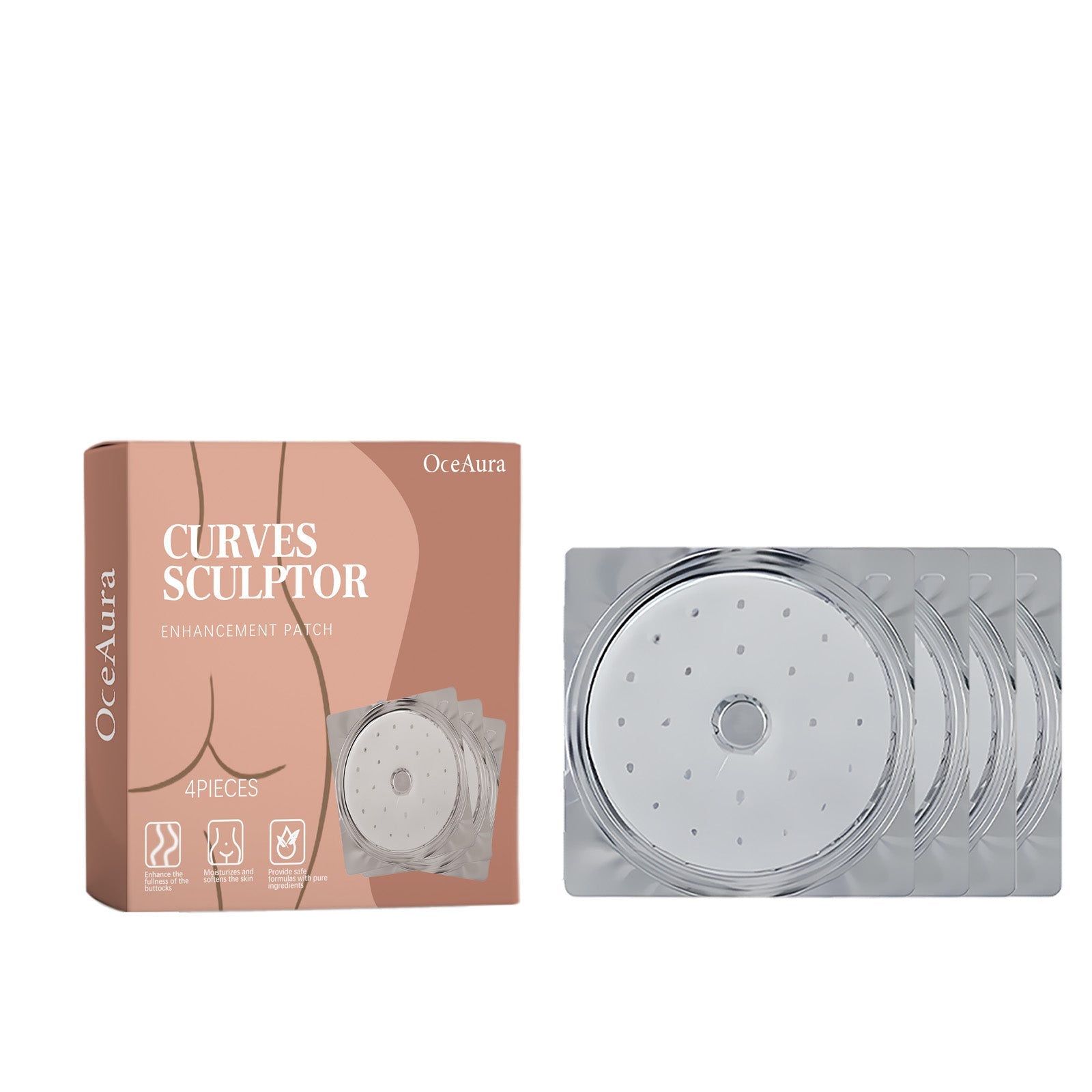Curves Sculptor Enhancement Patch, Shaping Lift Firming Skin Plump Hip Line Beautiful Buttock Nursing