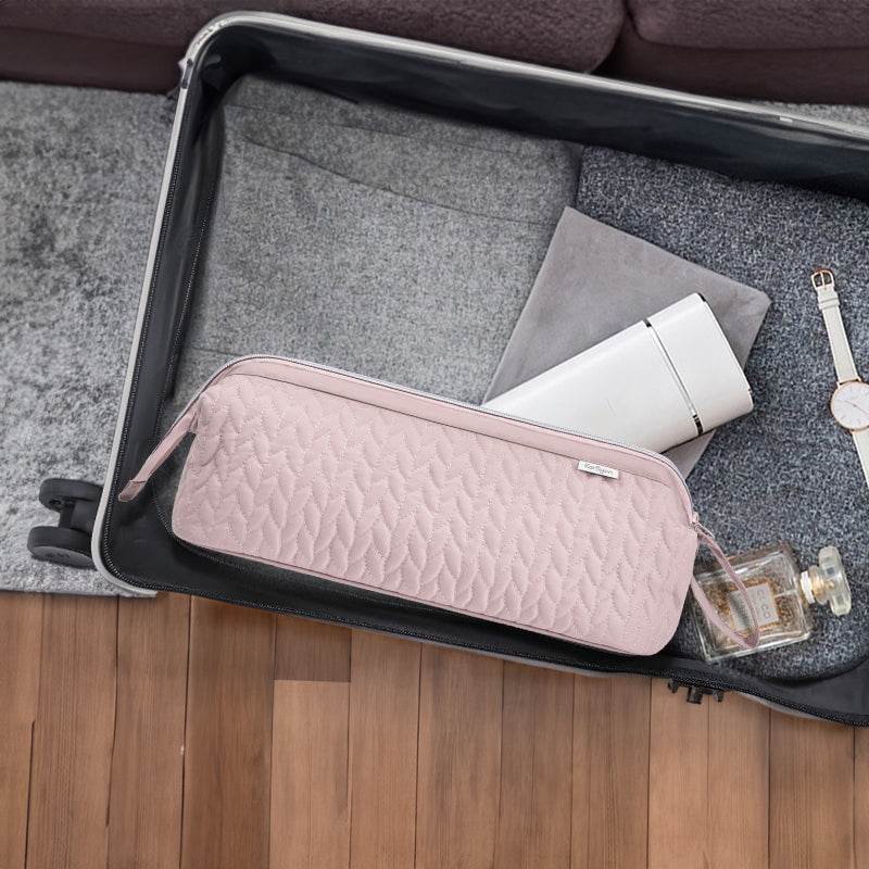 Beige Case for Dyson Airwrap & Revlon Tools: Travel Bag & Organizer.