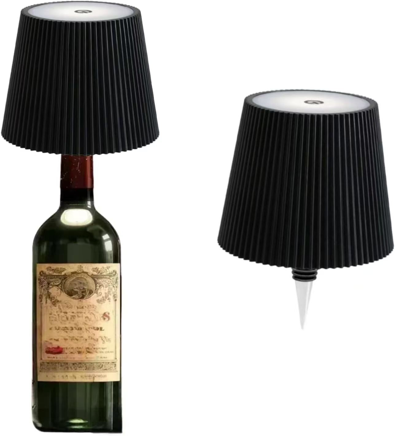 LED Creative Wine Bottle Light for Bar: Movable, Rechargeable, RGB Dimmable Decorative Bottle Lamp