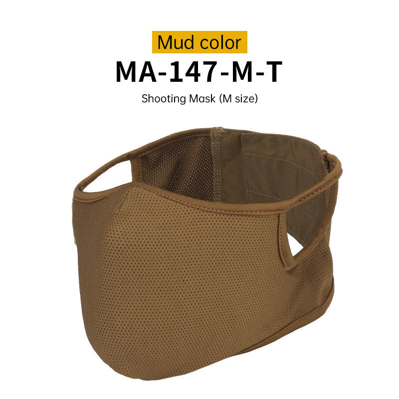 WoSporT shooting mask silicone mask tactical multifunctional cycling half face breathable face protection mask