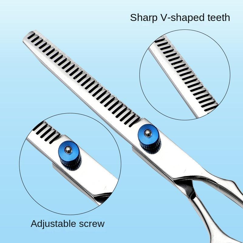Stainless steel pet scissors for dog grooming