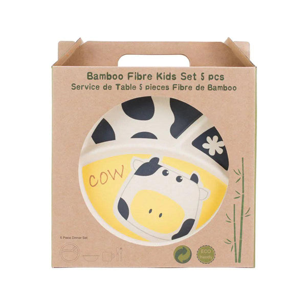 Cow -5pcs Kids Dinnerware Set - Gifts for You 'n Me