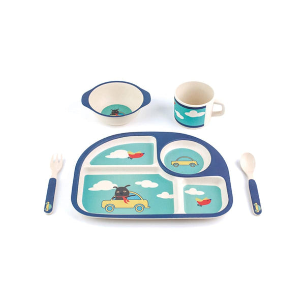 Car -5pcs Kids Dinnerware Set