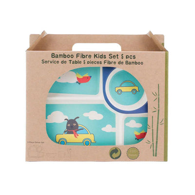 Car -5pcs Kids Dinnerware Set