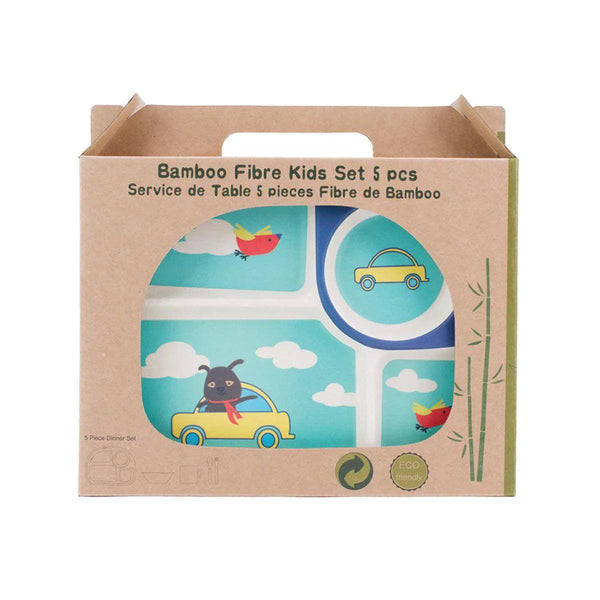 Car -5pcs Kids Dinnerware Set - Gifts for You 'n Me