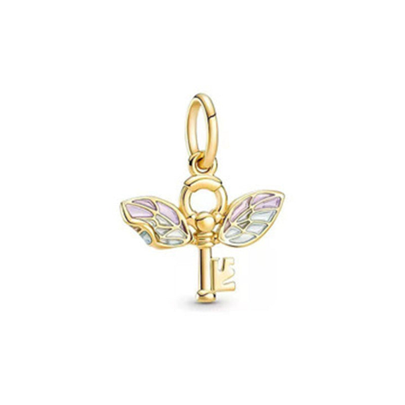 Harry's New Creative Pumpkin Loose Beads Personality DIY Bracelet Beaded Magic Key Bracelet Pendant Beads