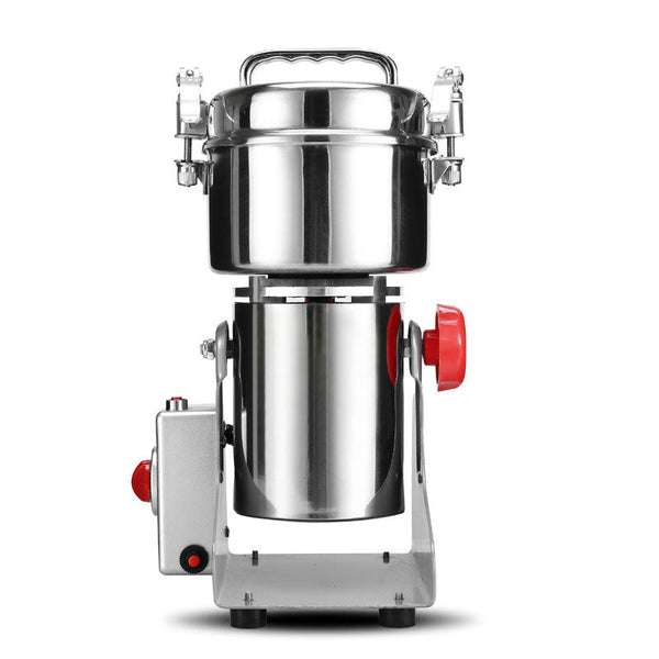3000W, 800G Parts - Free Big - Capacity Grinder. Grinds herbs, coffee, grains, spices, medicine, wheat & dry food.