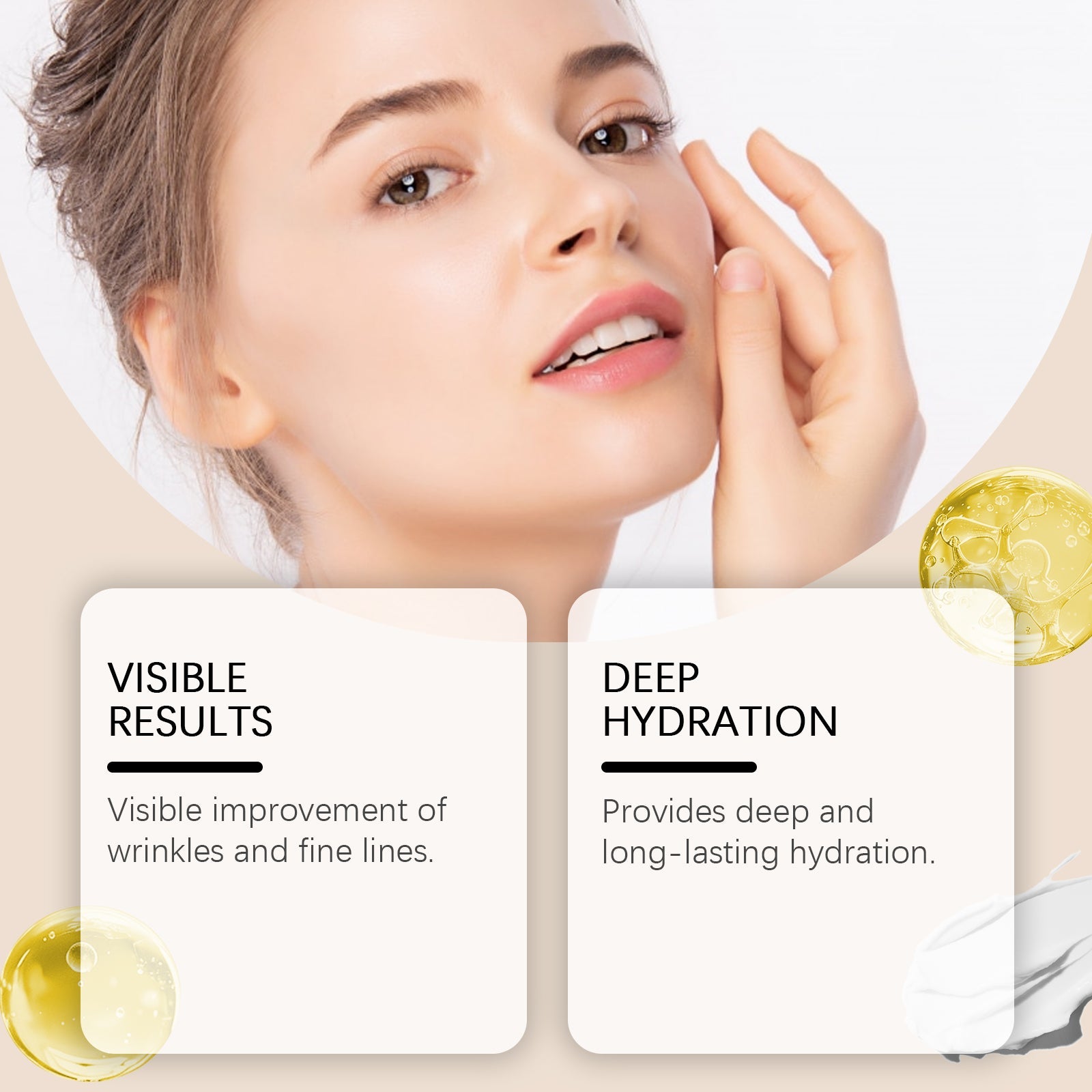 Firming And Moisturizing Essence Lotion Moisturizes And Tightens Facial Skin With Youthful Vitality