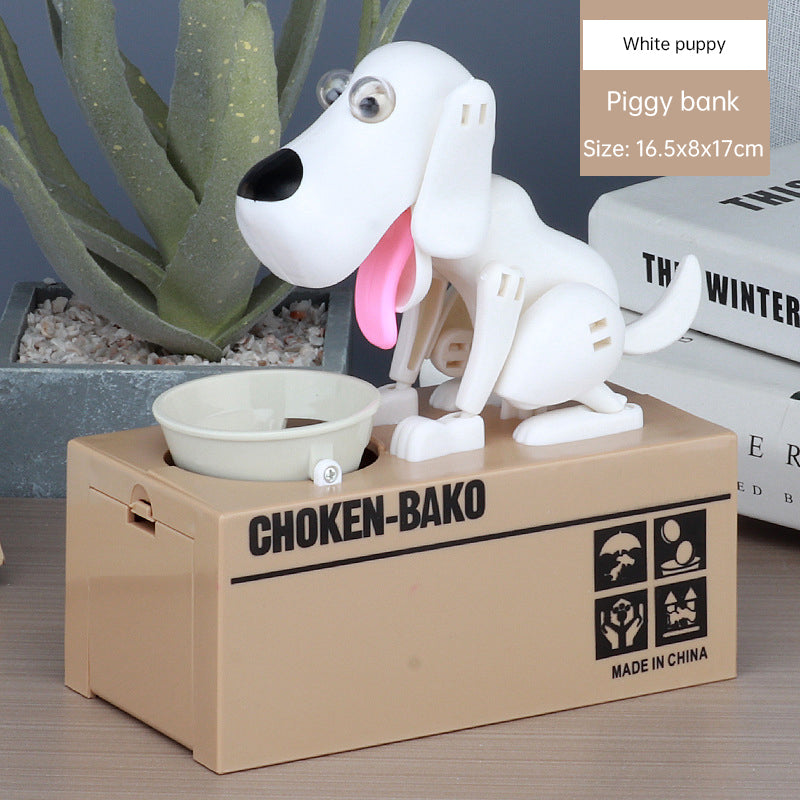 Automated Plastic Coin Bank in Panda/Cat Shape - Electronic Deposit, Savings for Kids, Great Gift