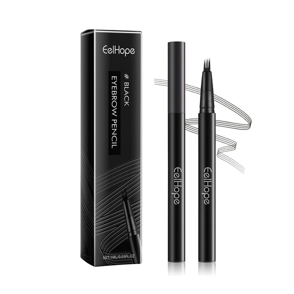 EELHOPE Four Claw Eyebrow Pencil Wild Eyebrow Embellishing Eyebrow shape delicate and easy to use non-smudging natural shaping eyebrow pencil