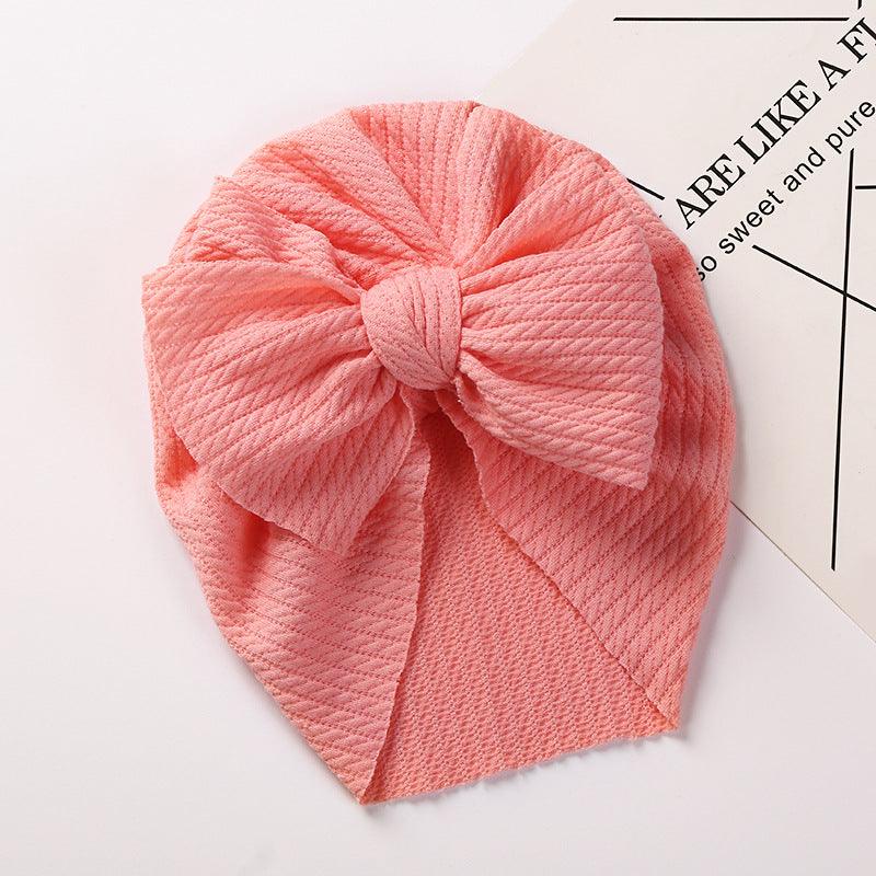 Pit Strip Children's Hat Double Bow Baby Baotou Cap Baby Warm Indian Tire Cap