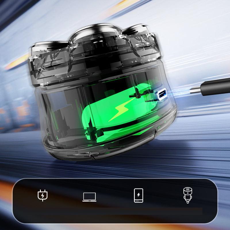 Full body wash 5-point shaver men's rechargeable shaver beard razor bald head machine