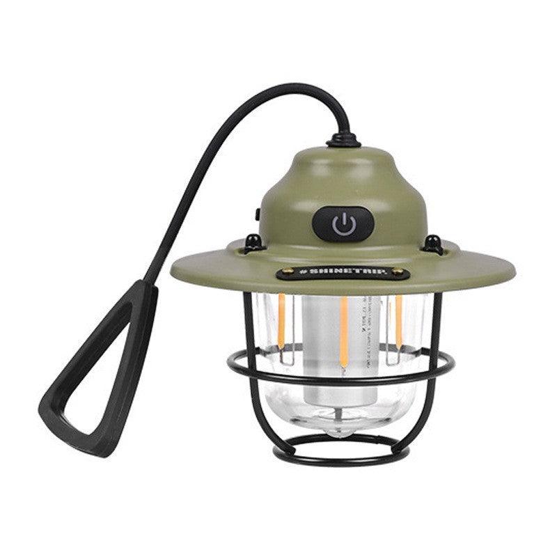 Outdoor Lighting Pinecone Camping Light Retro Camping Light Tent Light Camping Light Type-C Charging Pinecone Camping Light