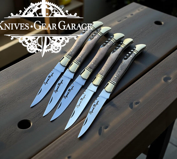 Custom Handmade J2 Steel Pocket Knife – 10
