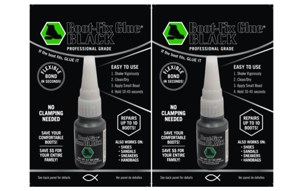 Boot-Fix and Shoe-Fix Glues 2-packs