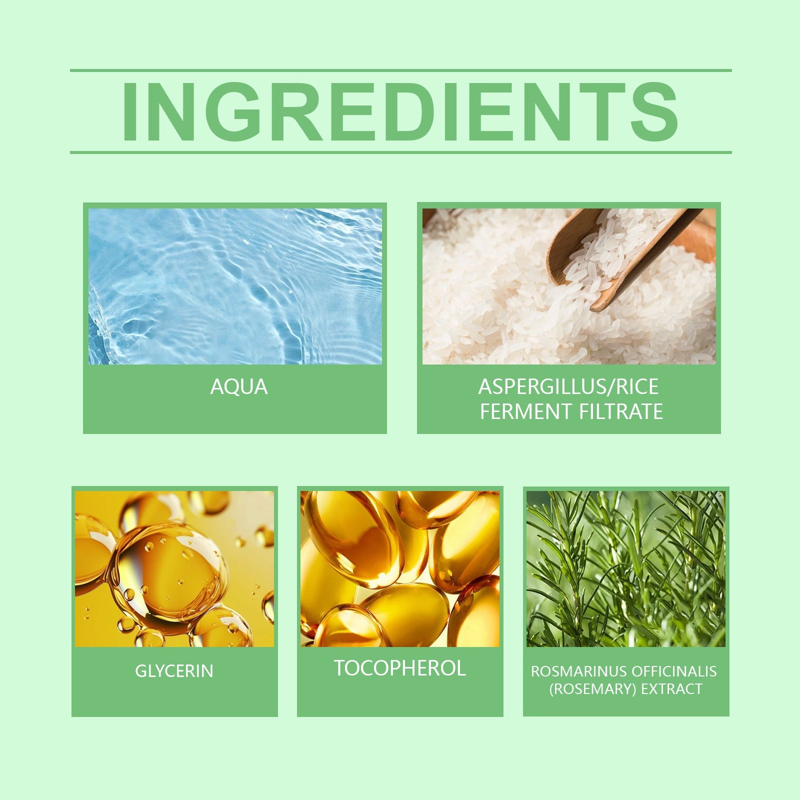 Herbal Rice Water Hair Treatment Spray Scalp Repair Nourishes Dry Hair And Fluffs And Softens Hair Spray