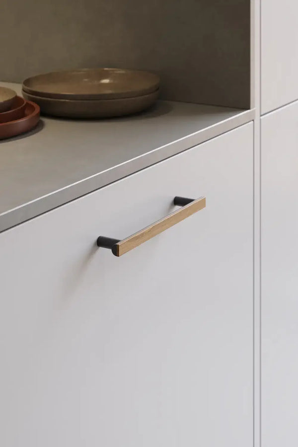 Oak Wood and Black 