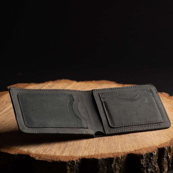 Flex - Cognac Full-Grain Distressed Leather Flexible Wallet NAB Leather